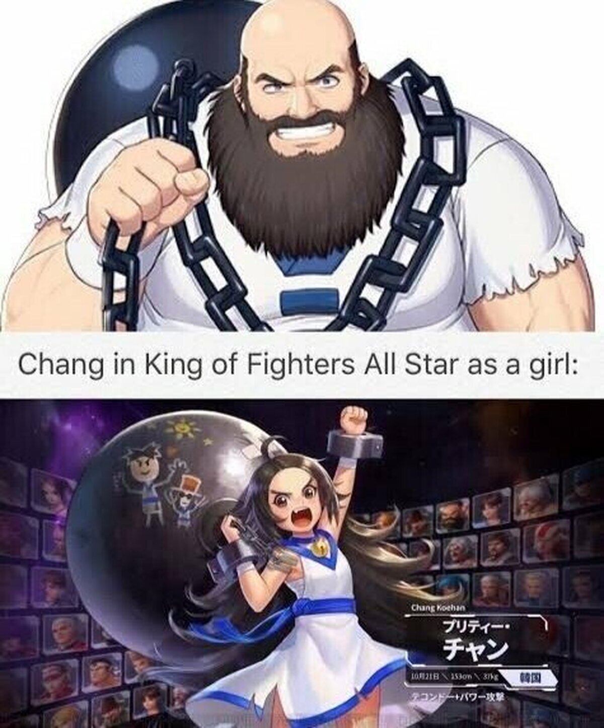 Chang que te hicieron 