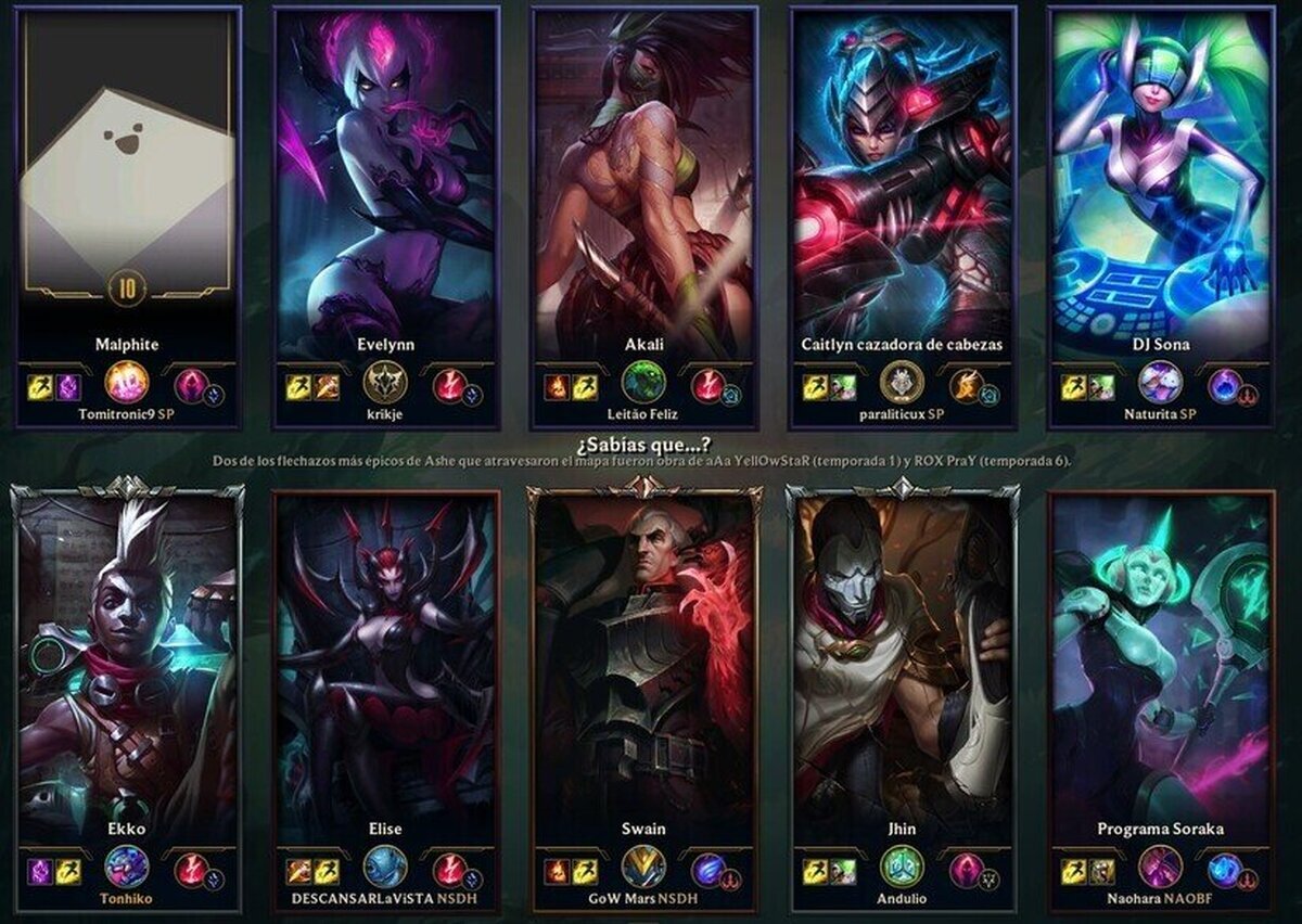 Sale algo raro Malphite...