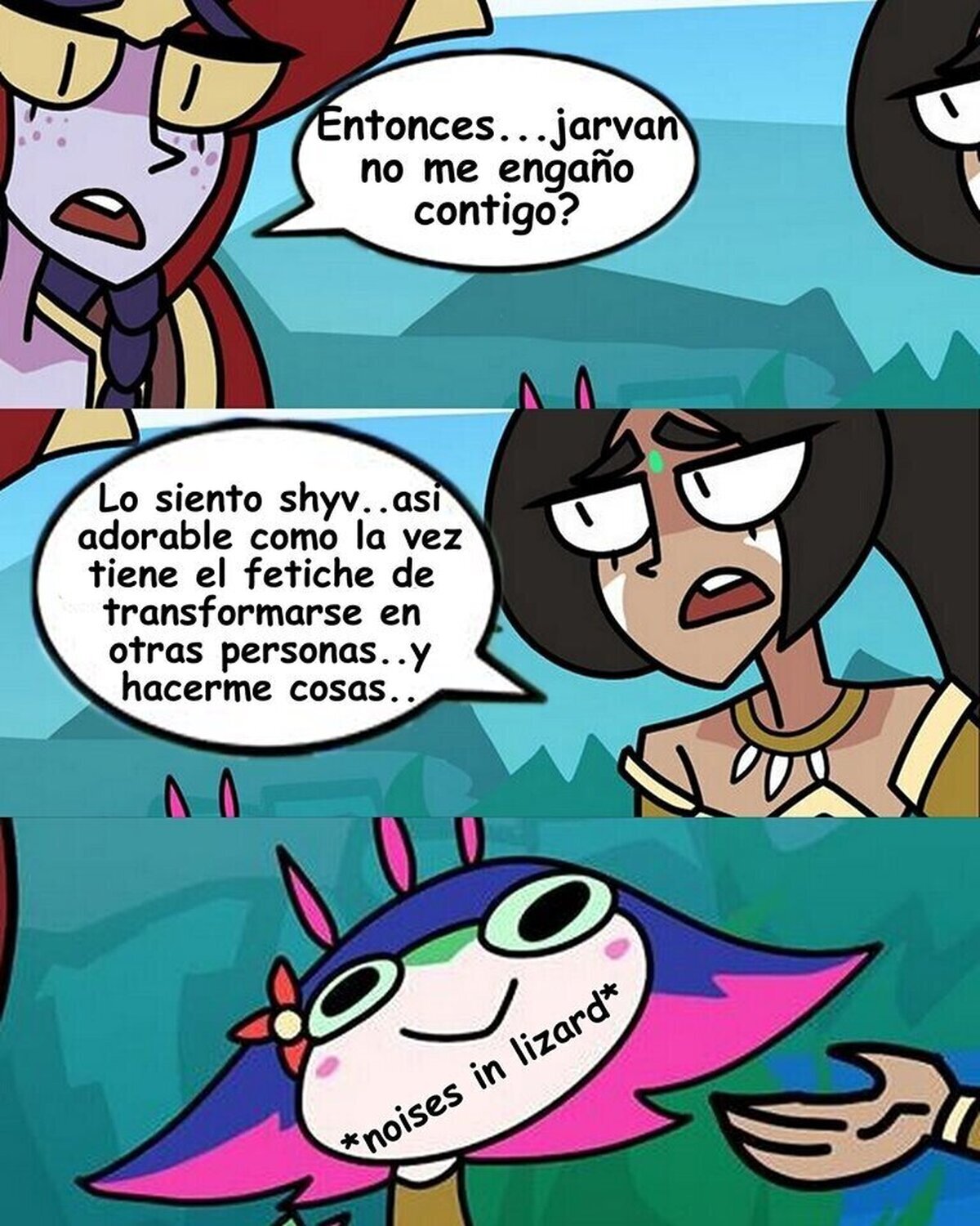 Mira esa mirada de Neeko, siente que le gusta