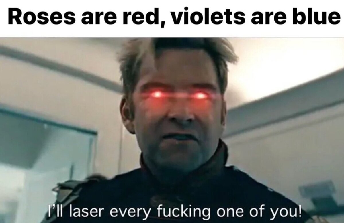 Homelander es todo un poeta