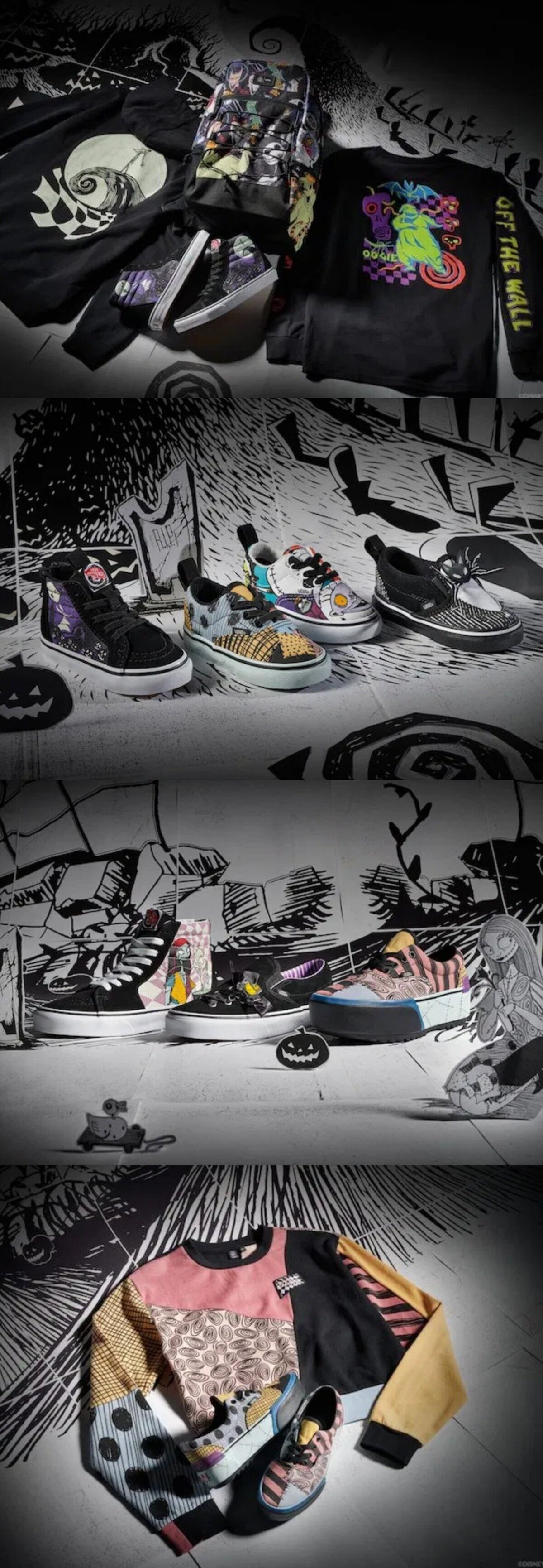 Vans anuncia una nueva línea de zapatillas inspiradas en 'Pesadilla antes de Navidad'