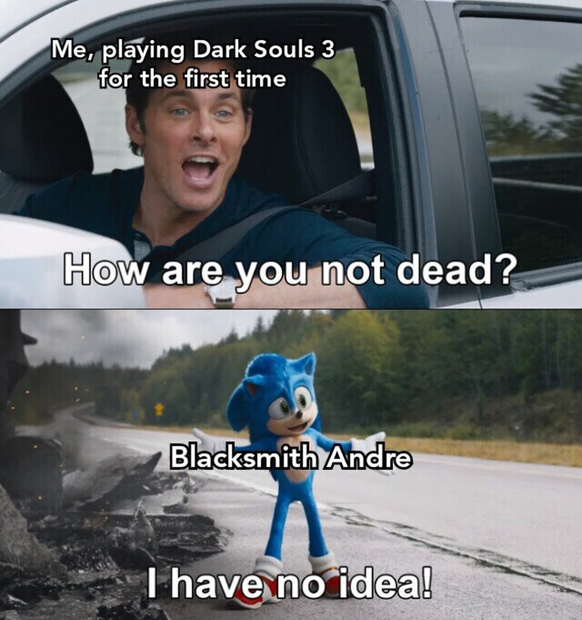 ¿No te había matado en el primer Dark Souls?