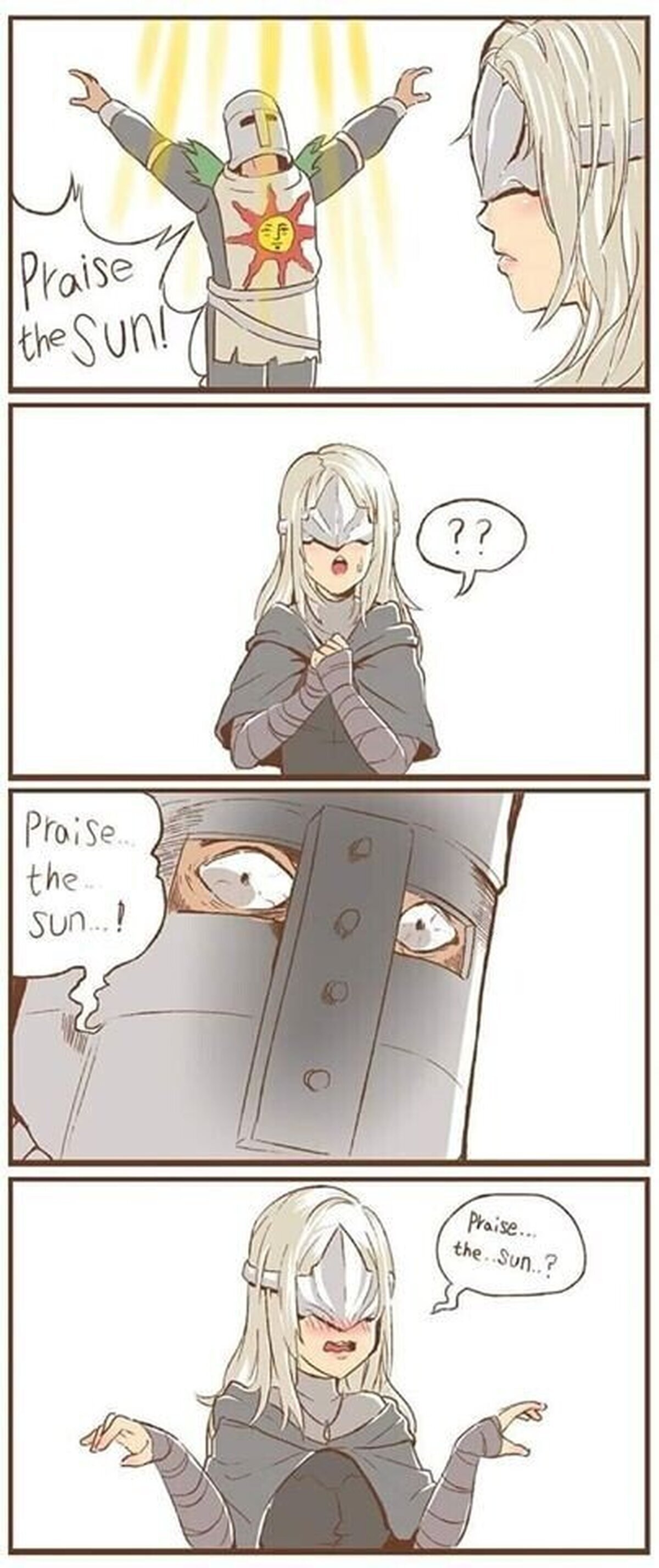 Cuando sea el momento praise the sun, es OBLIGATORIO unirse 