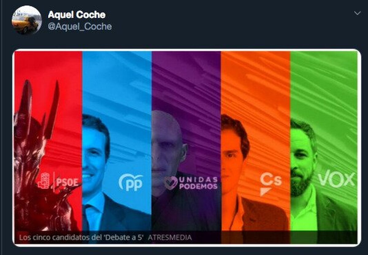 El verdadero cartel del debate electoral