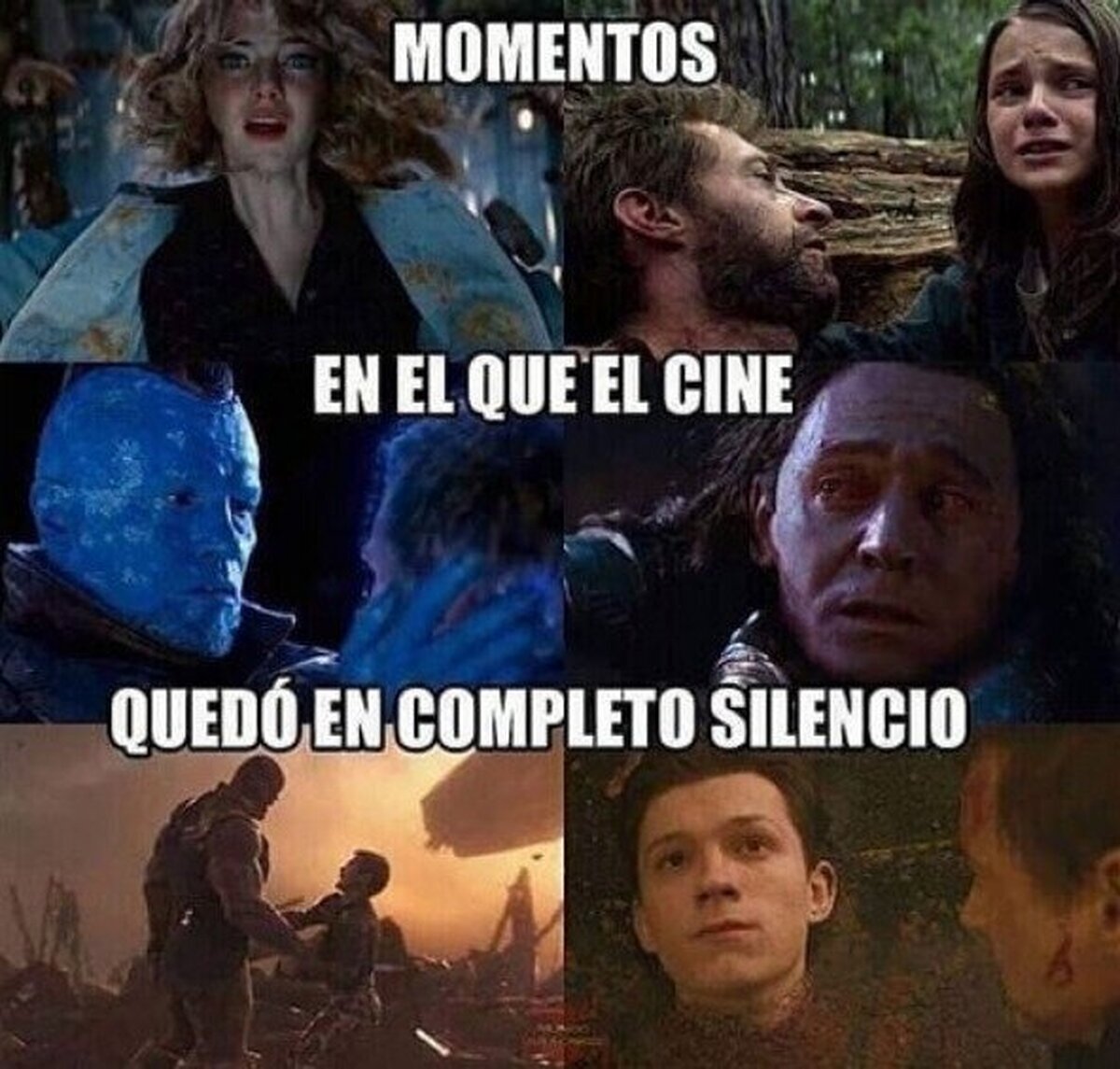 Nadie se atrevía a decir nada en toda la sala