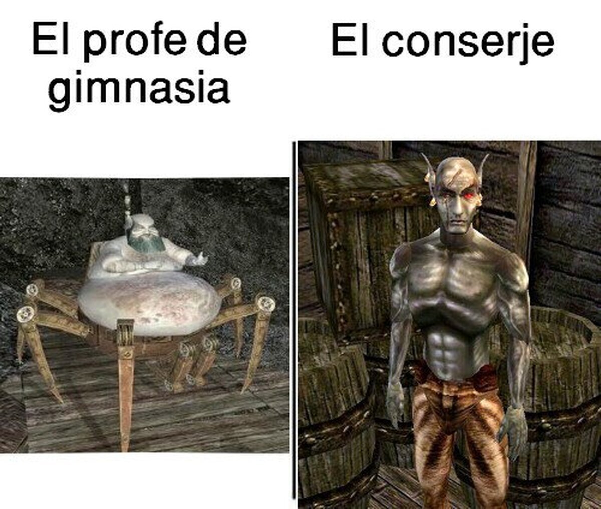 El profe de gimnasia