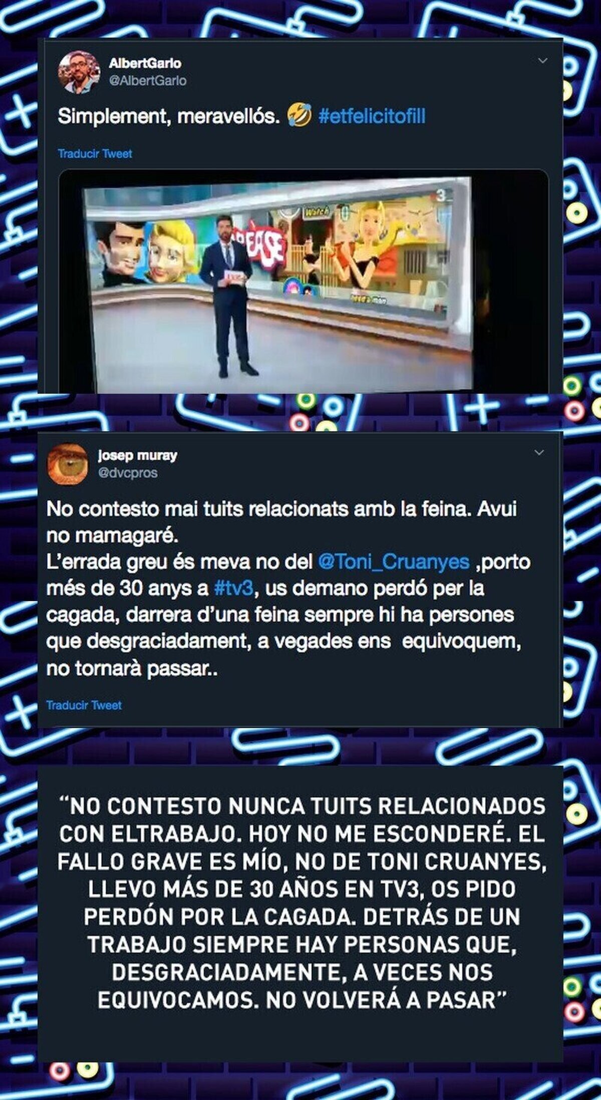 TV3 la caga confundiendo el videojuego GRIS con la película de Travolta y luego pide disculpas