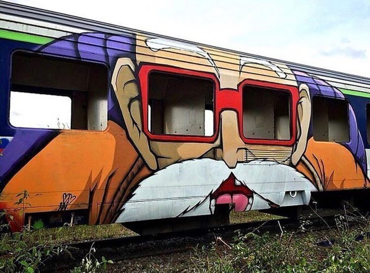 Encontrar estos grafitis me da la vida