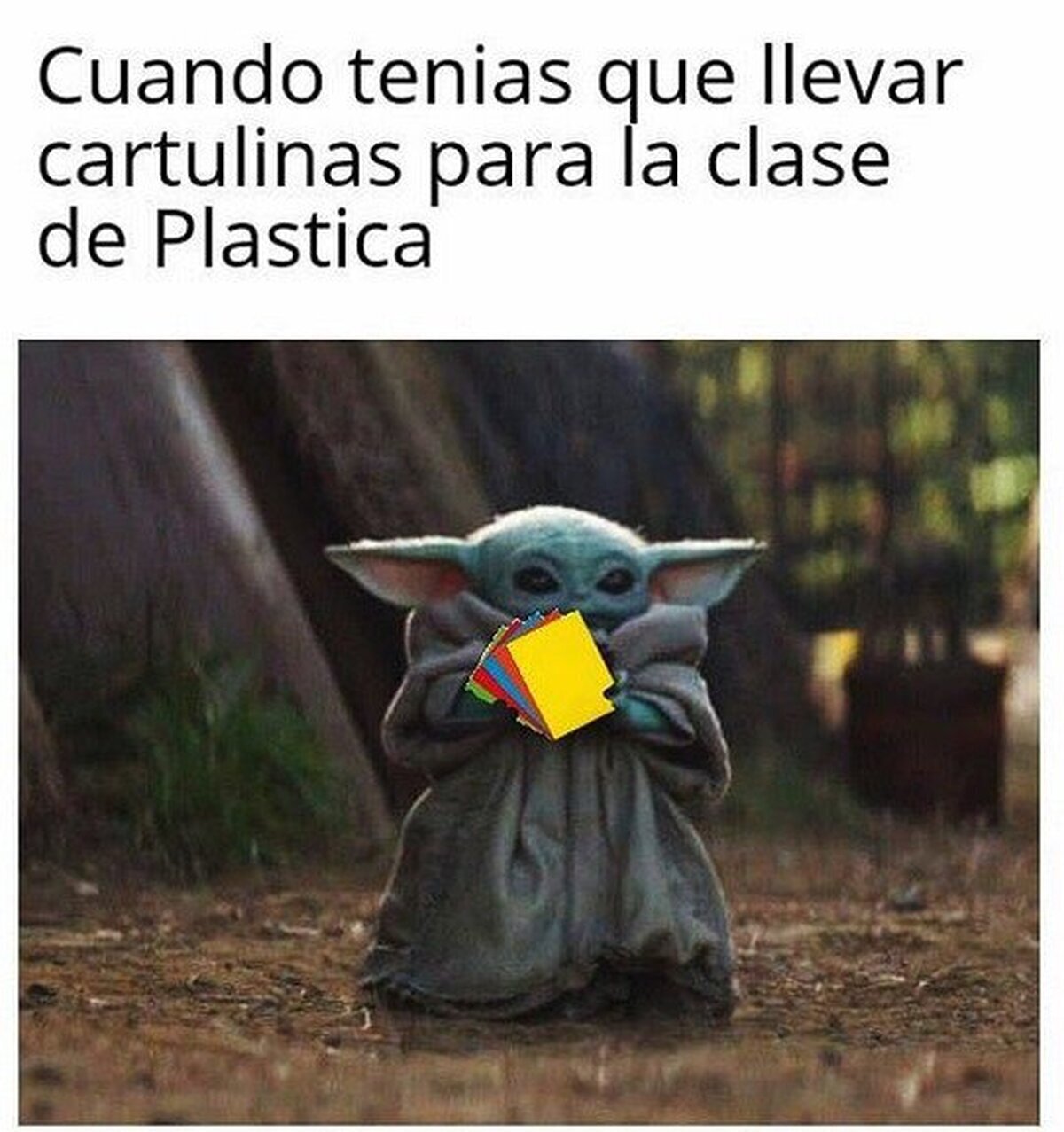 Estas son las pintas que teníamos todos cuando éramos pequeños