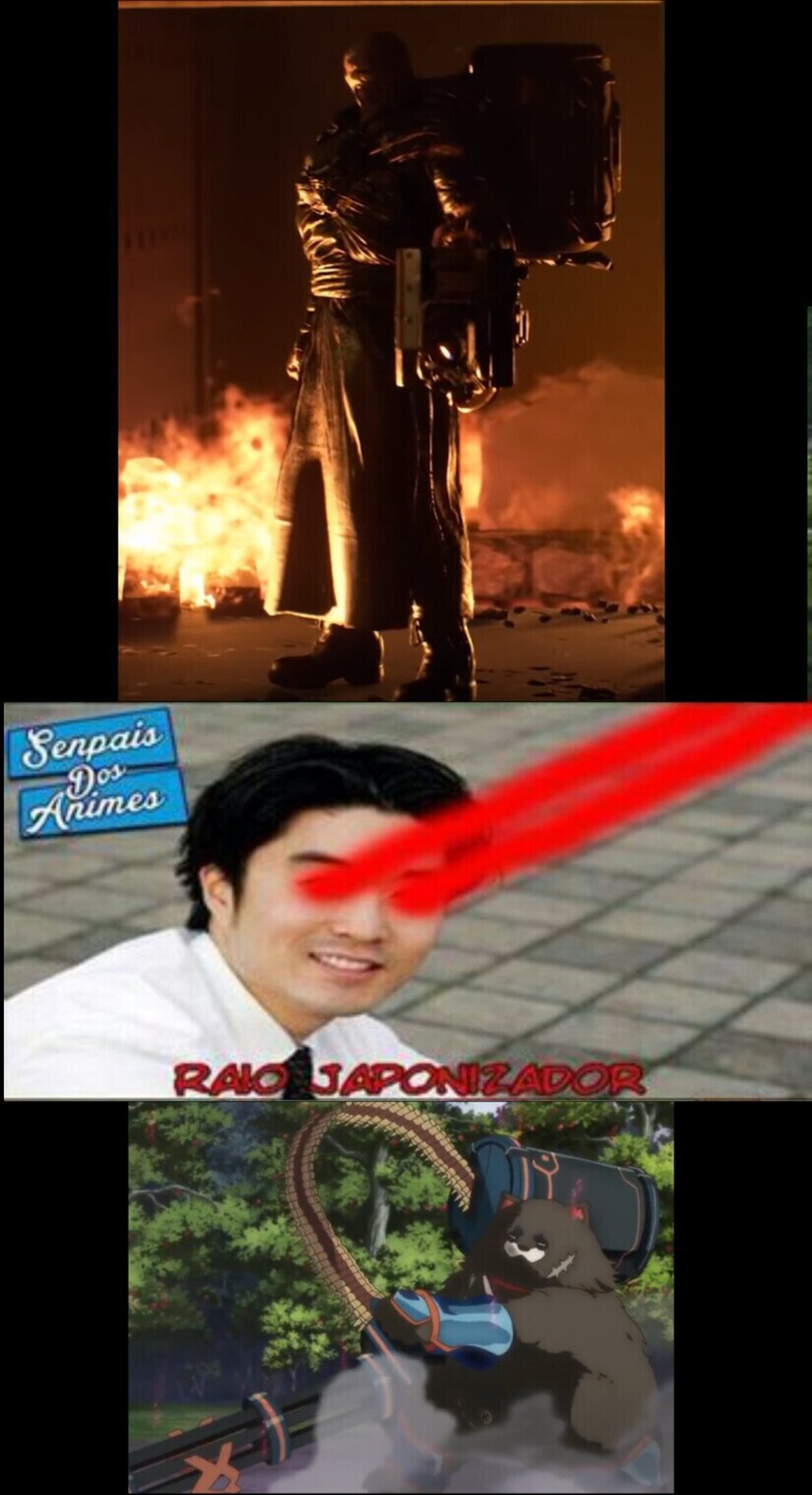 Lo que pasa cuando le tiras el rayo japonizador a Nemesis 