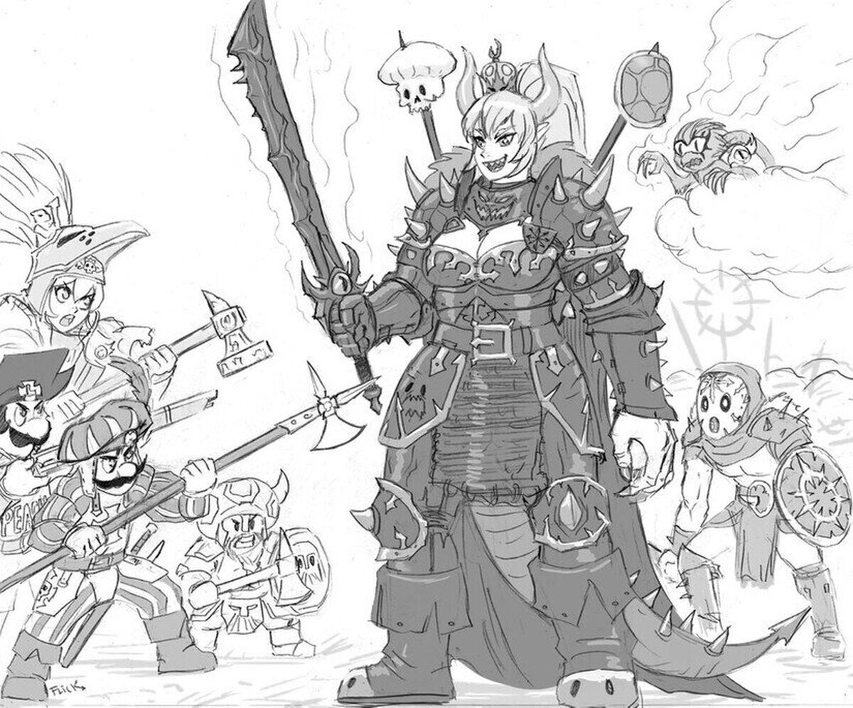 No debería haber puesto el emulador New Super Mario Bros en la misma carpeta que Total War Warhammer