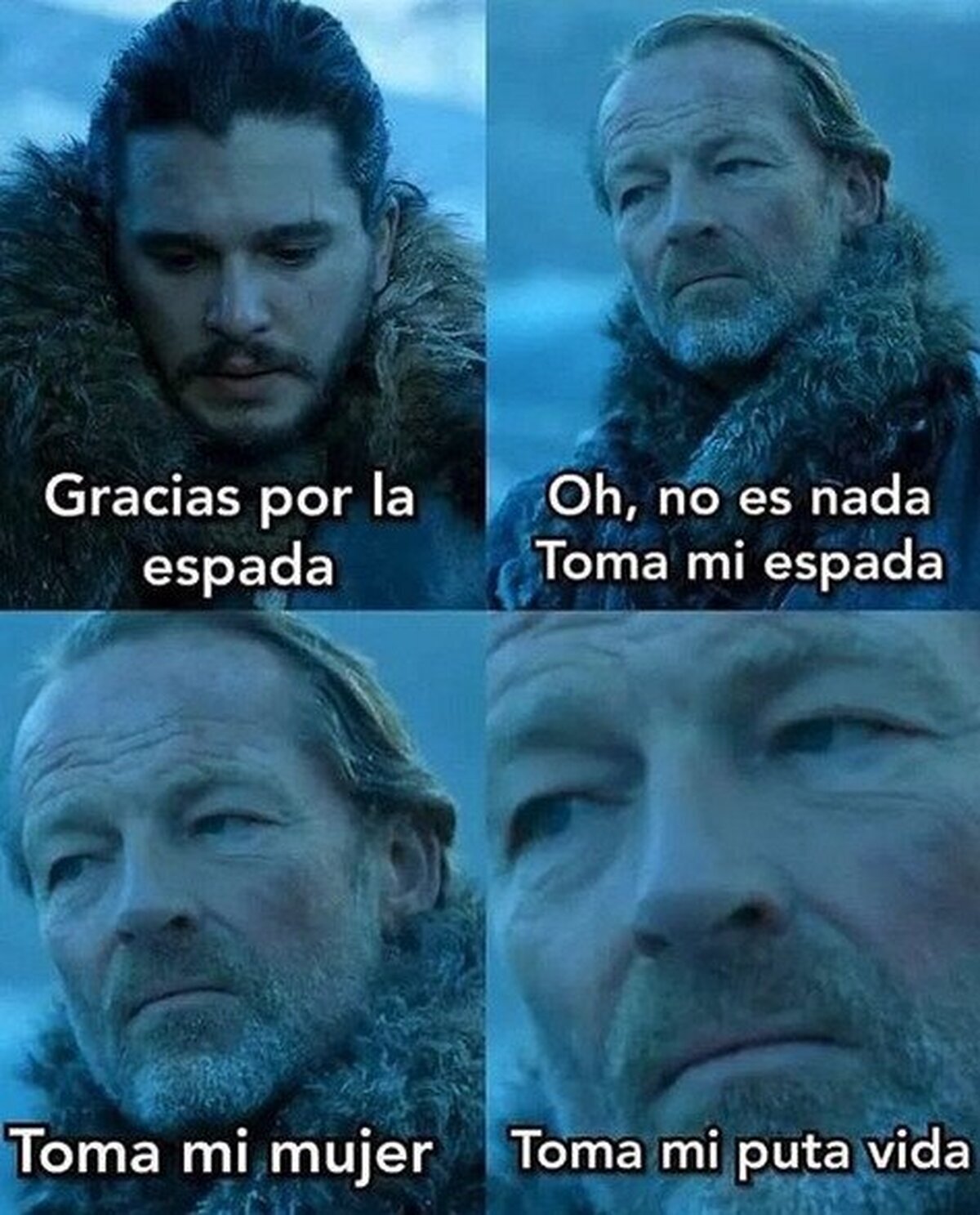 Jorah es un tipo entregado