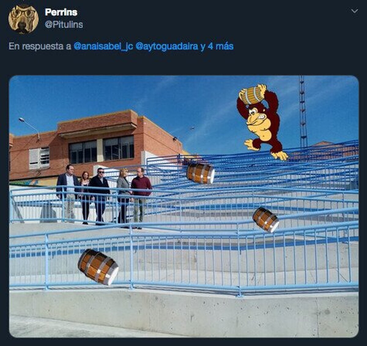La rampa del CEIP San Mateo me recordaba a algo. Por Pitulins 