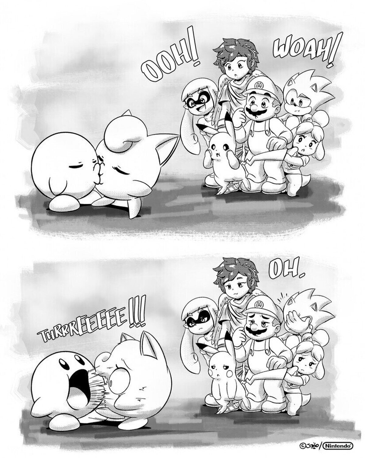 Pobre Jigglypuff  cayó en una trampa