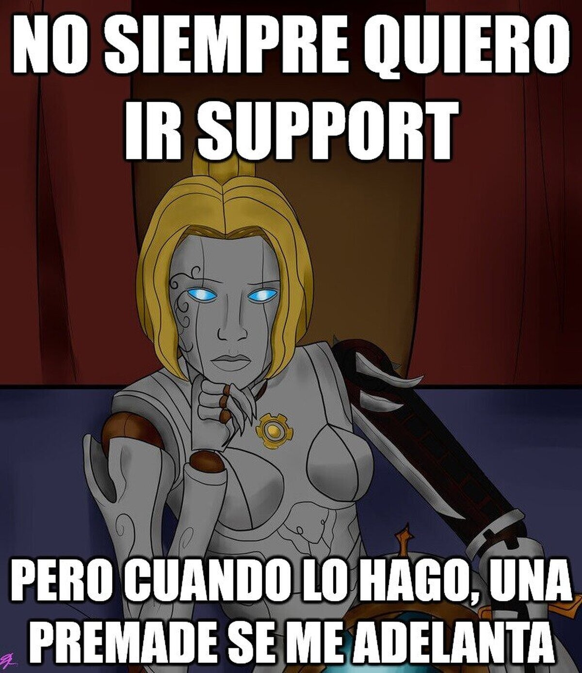 Lo típico cuando quieres ir bot