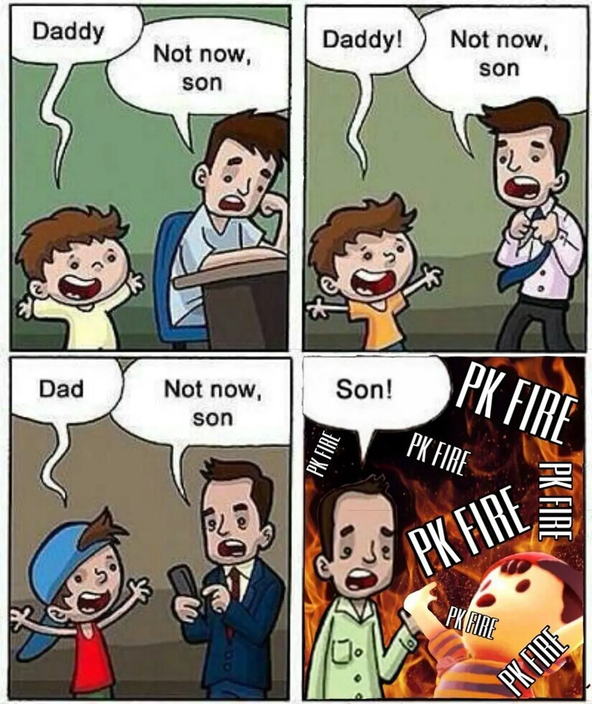 Cuida bien de tu hijo o podría convertirse en un main Ness