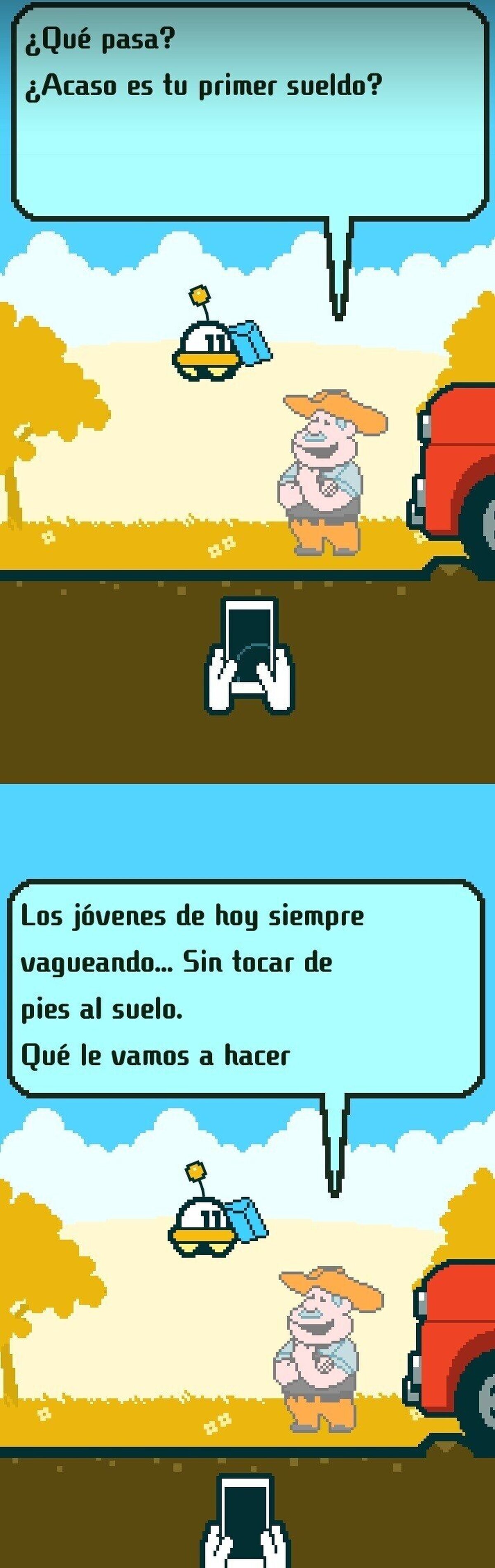Ni los OVNIs se libran de los boomers hoy en día. 