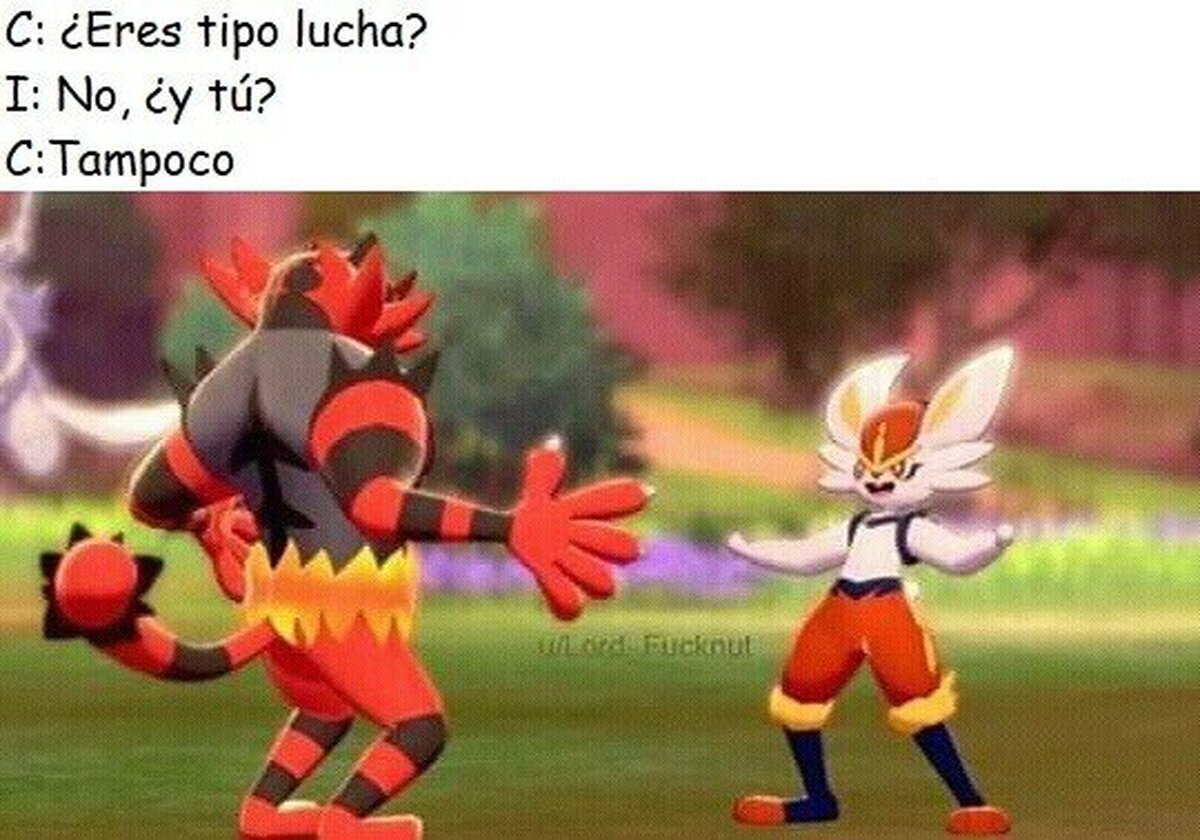 Como cuando encuentras a un compa nuevo.
