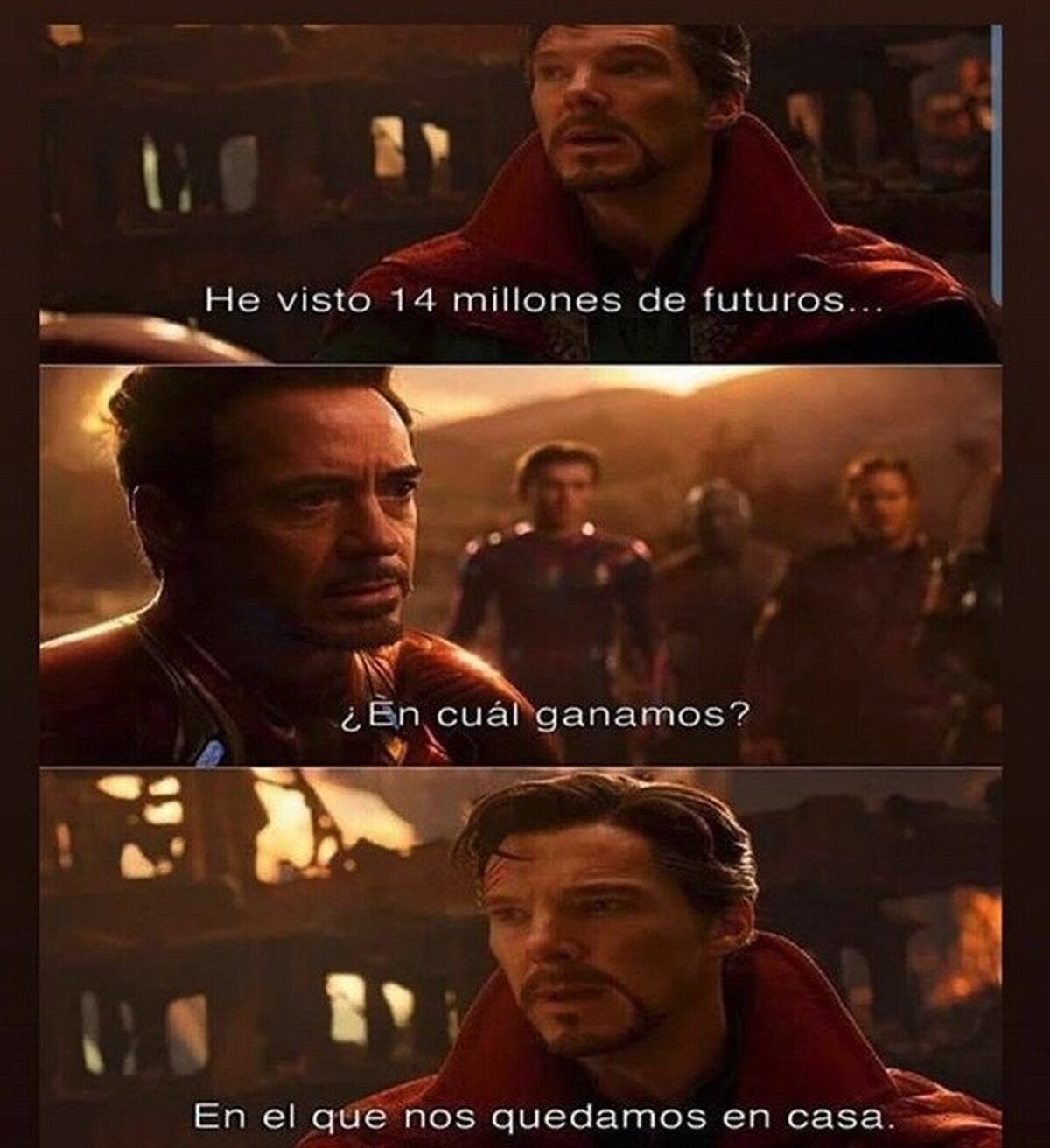 La única forma de salir vencedores