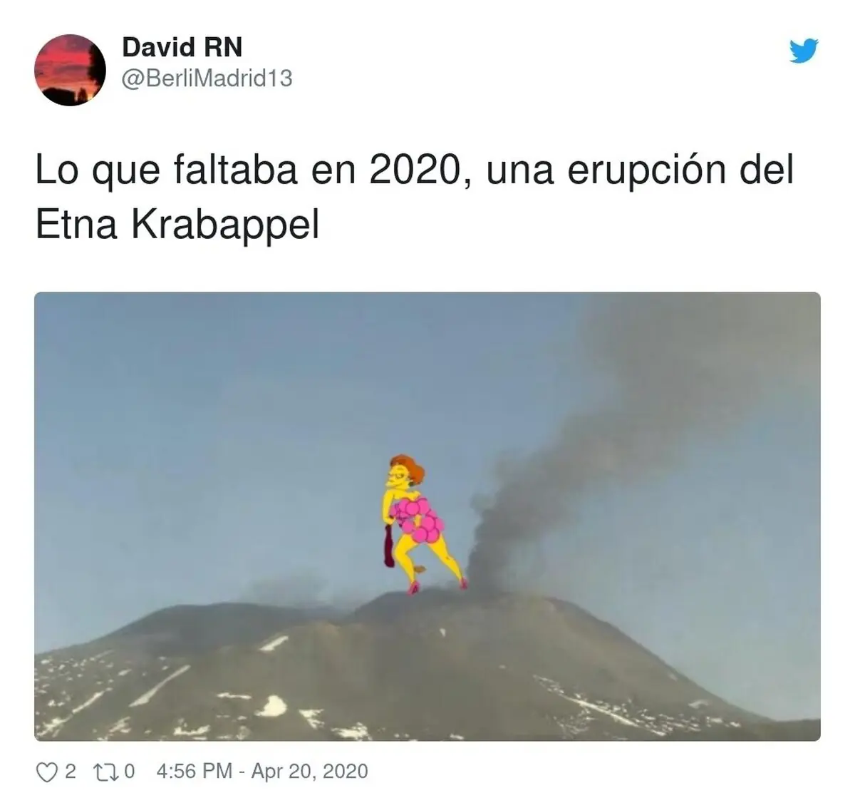 2020 no puede ser más random 