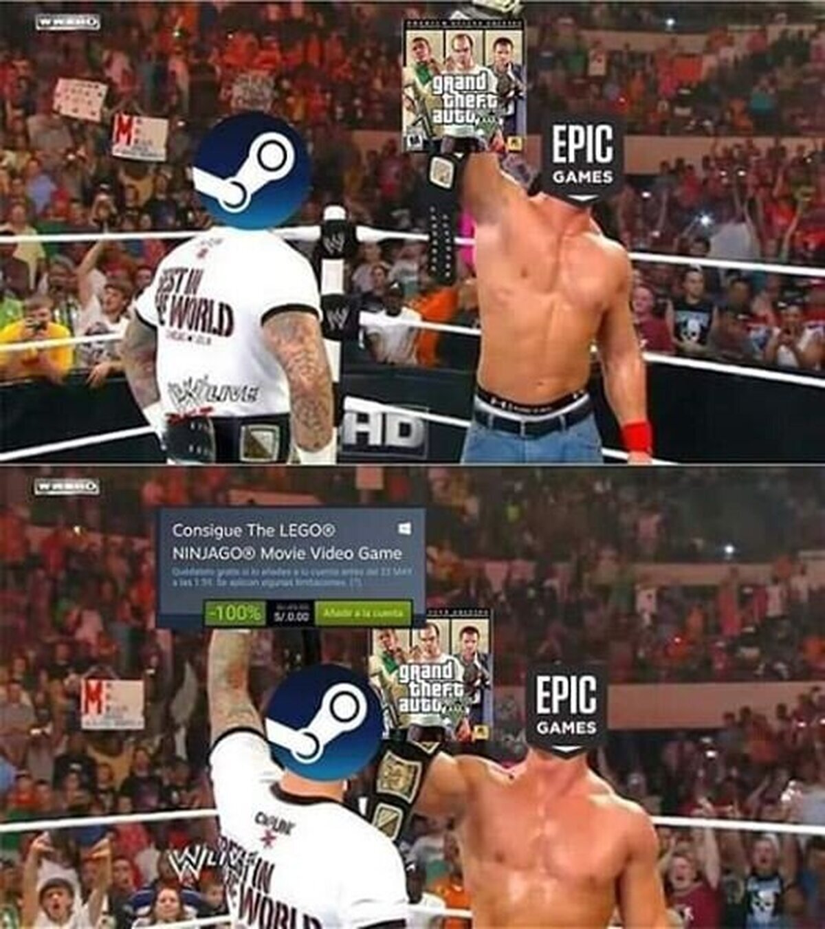 Tremendo contraataque de Steam, ¿este es el final de Epic Games?