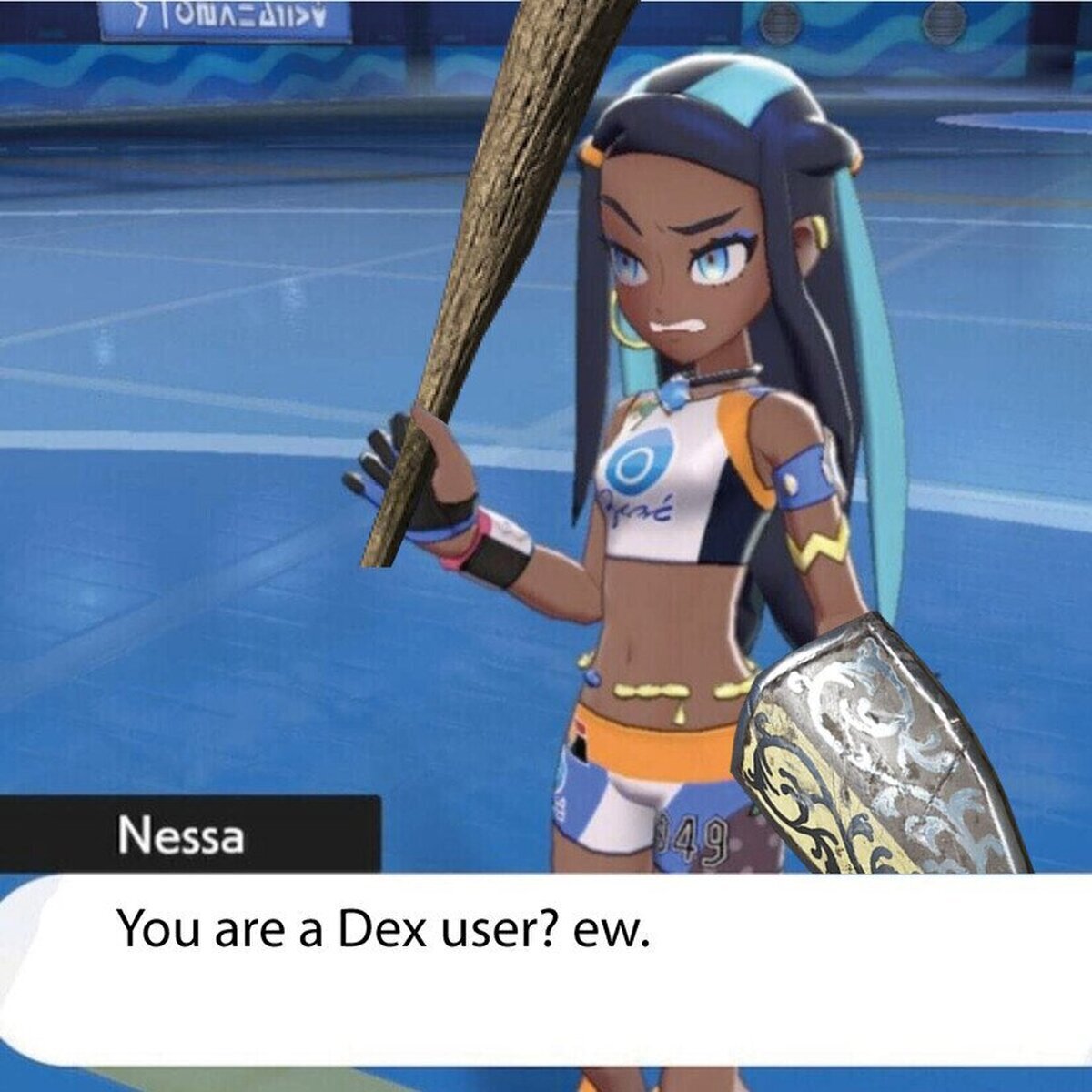 Nessa goes unga bunga