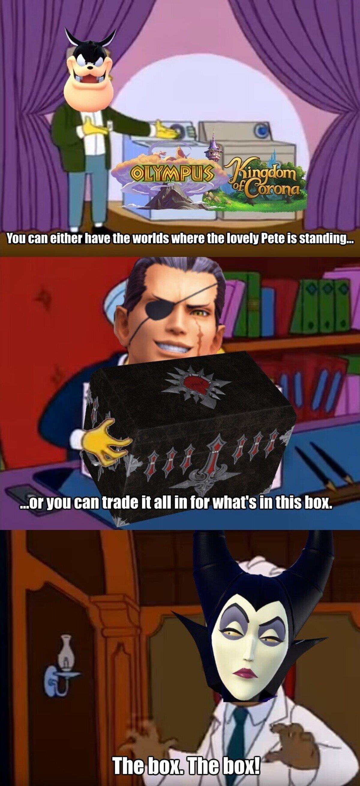 [SPOILERS DE KH3] ¡LA CAJA, LA CAJA!