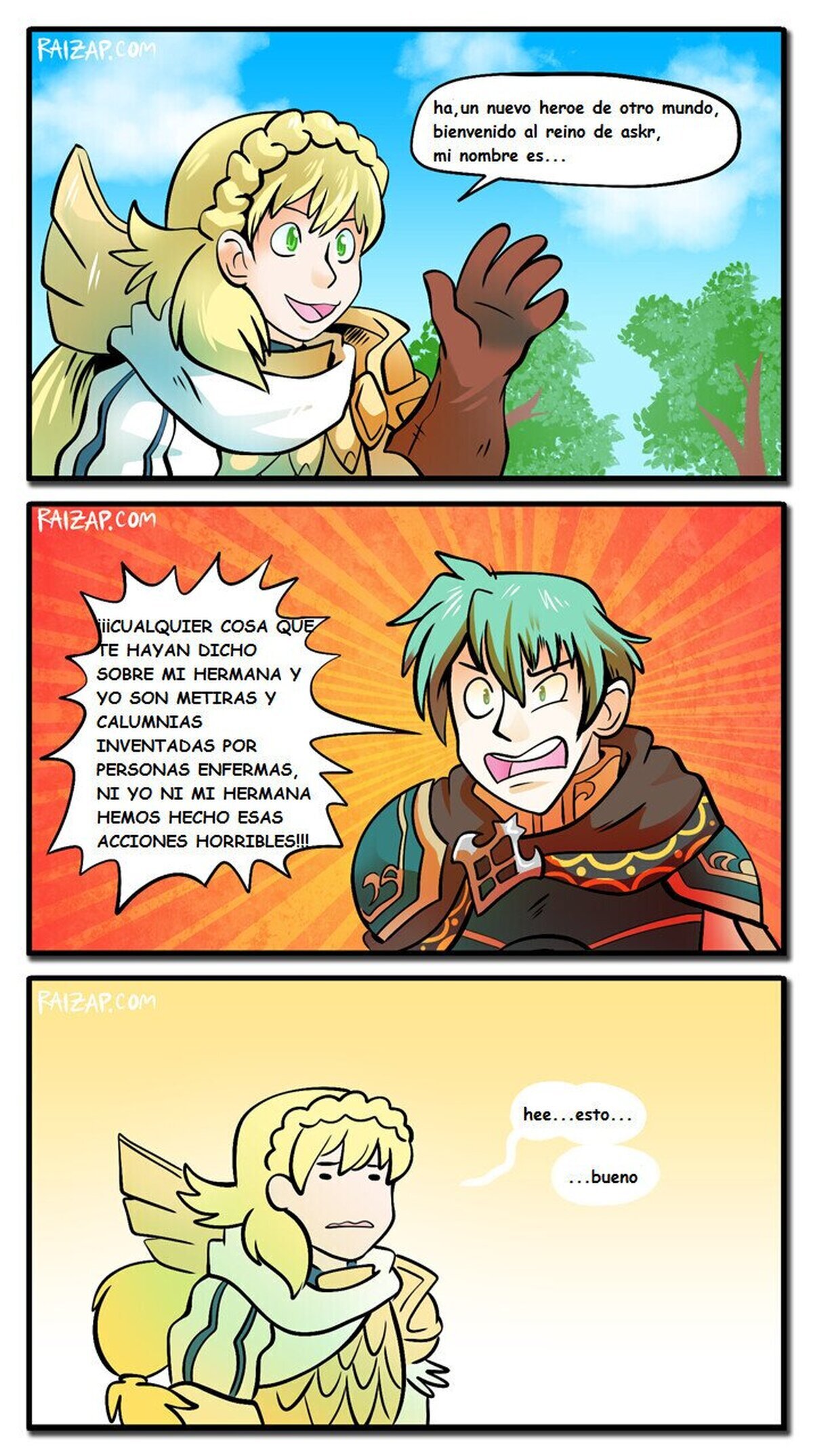 No creas en teorías de Internet, Sharena. Por raizy