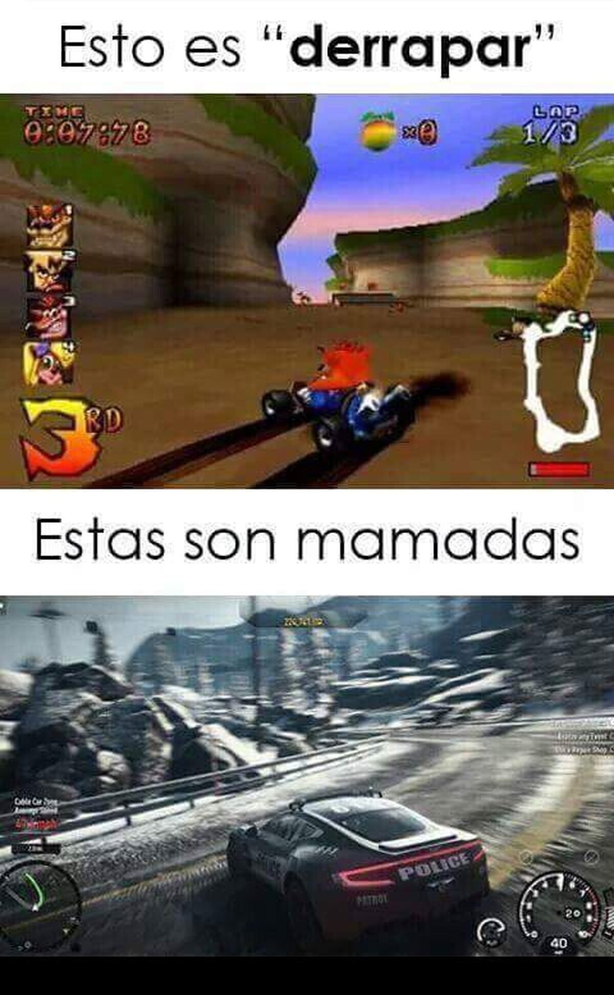 La verdadera sensación de derrapar