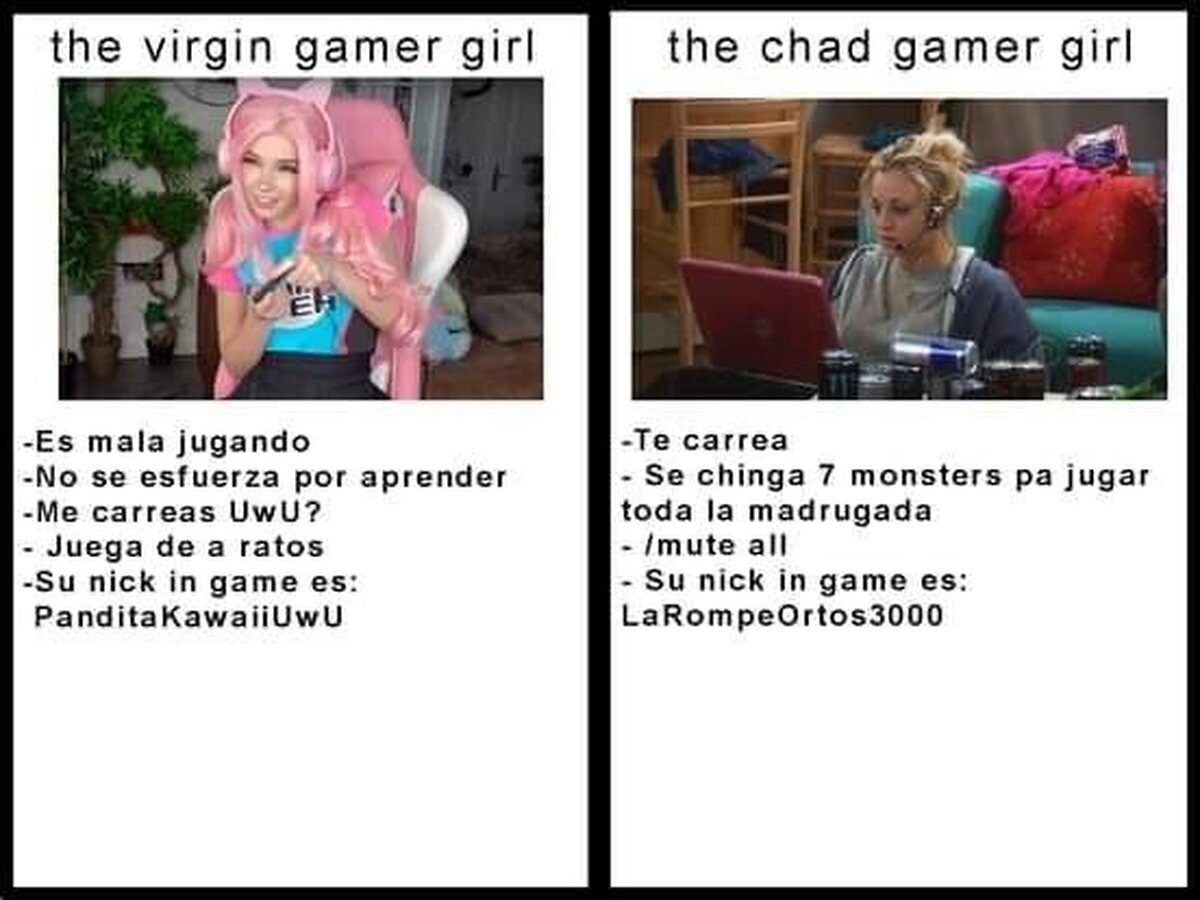 El noob vs True pro Player