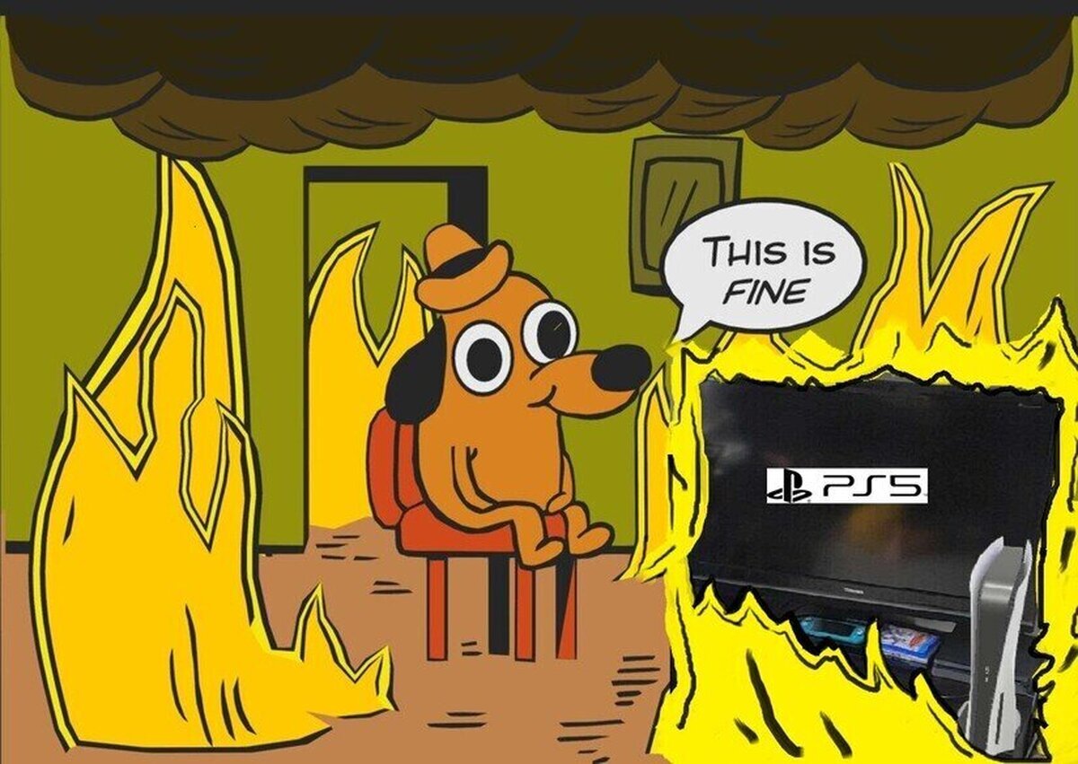 Por lo menos tengo una PS5