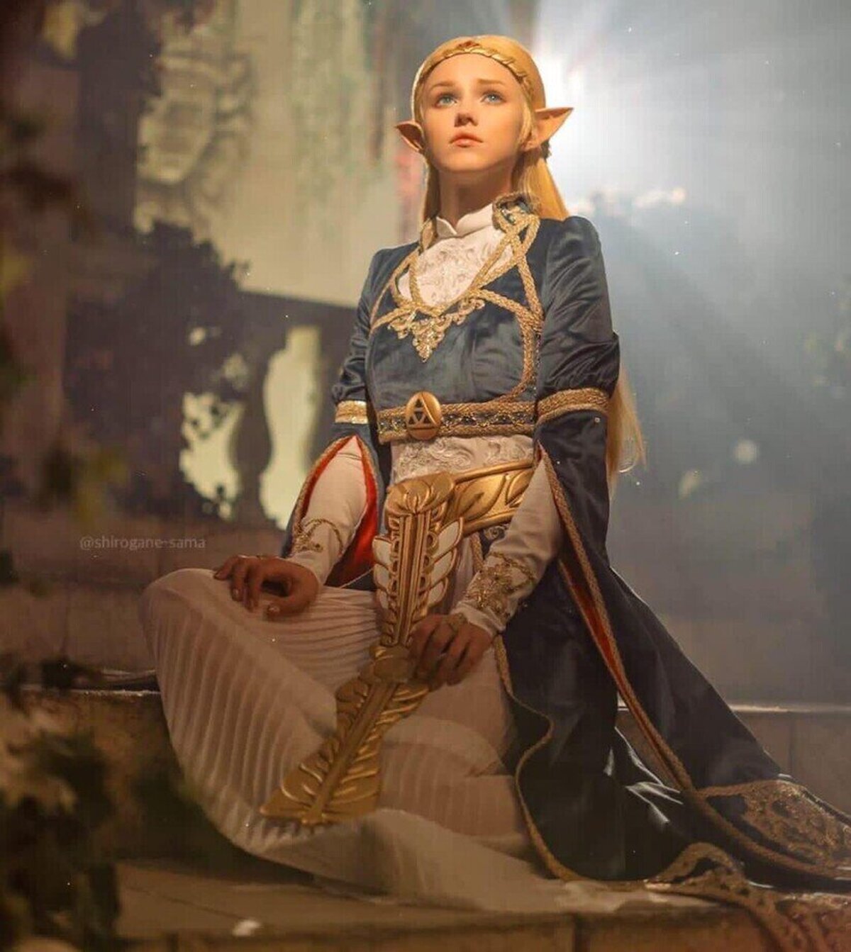 Espectacular cosplay de Zelda. Por Shirogane-Sama