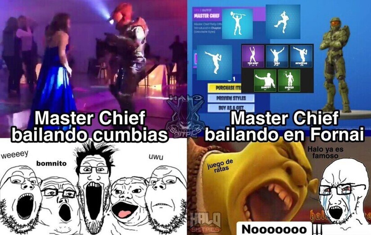 Los fans de Halo se quejan menos que los de God of war