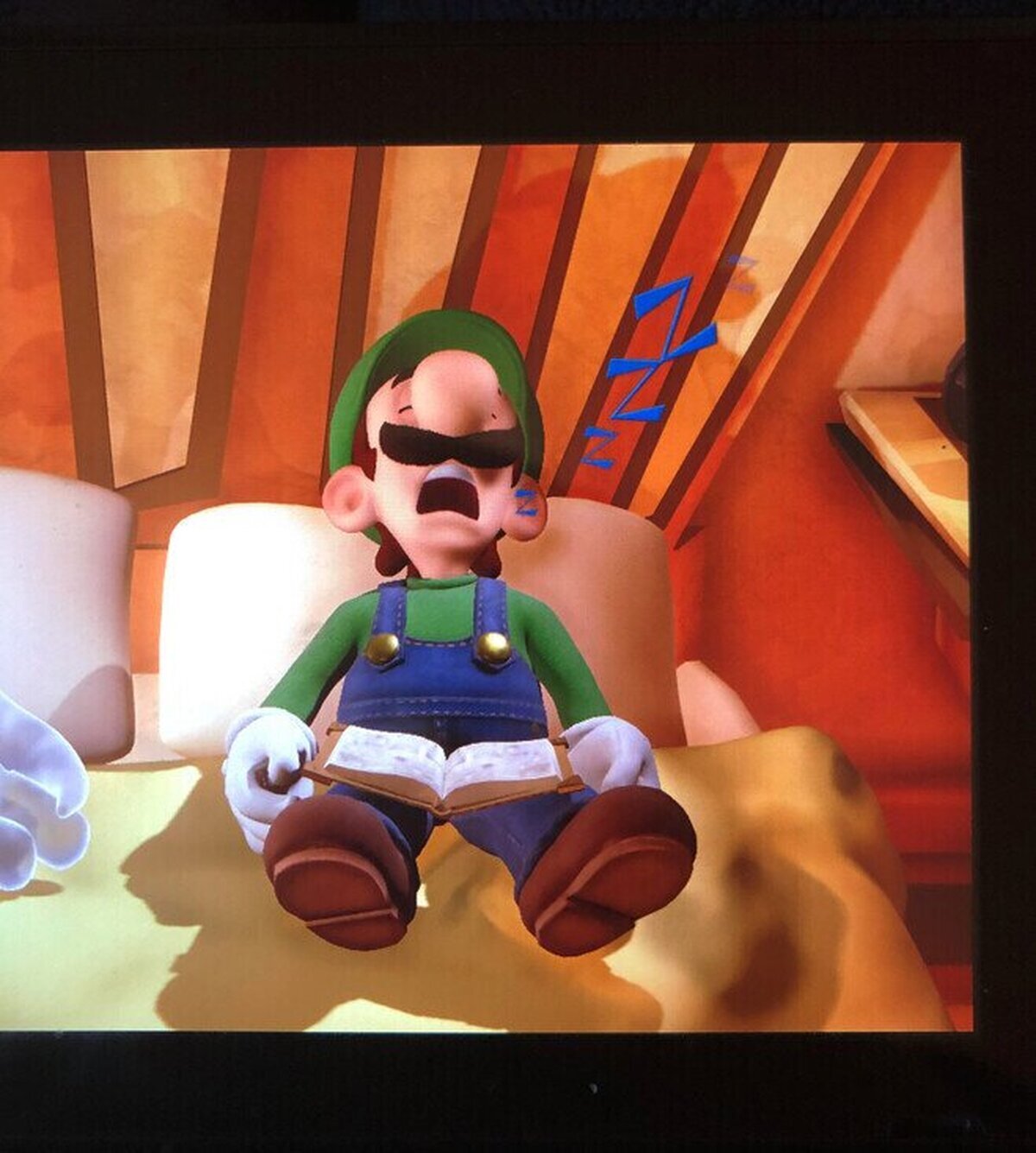Recuerda que Luigi es un psicópata que duerme con zapatos puestos