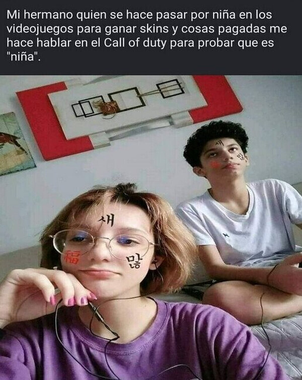 El hermano es un estratega