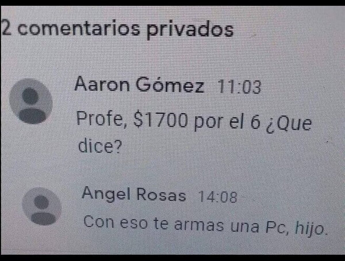 Nos ha tocado un profe gamer