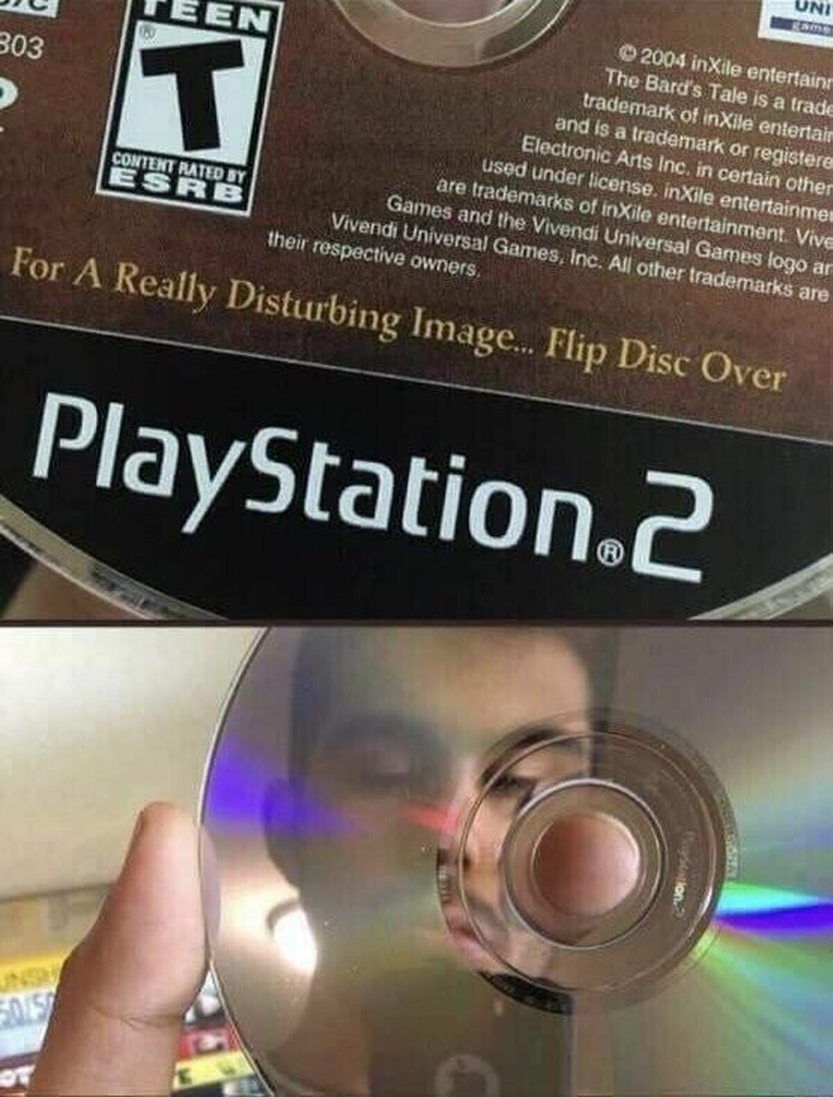 La mayor trolleada en el disco de un videojuego