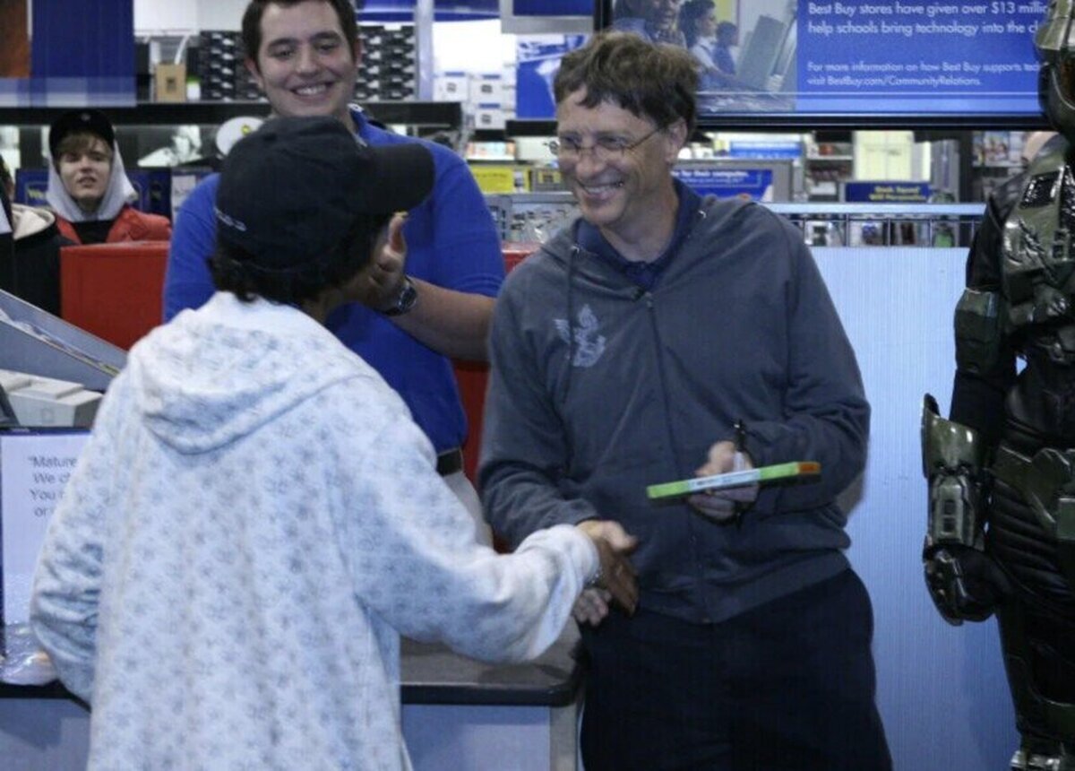 El momento en el que se vendió la primera copia de Halo 3