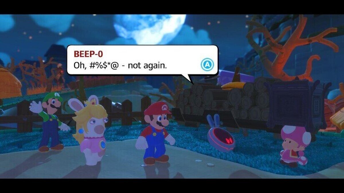 Se atrevió a decir palabrotas en un juego de Mario