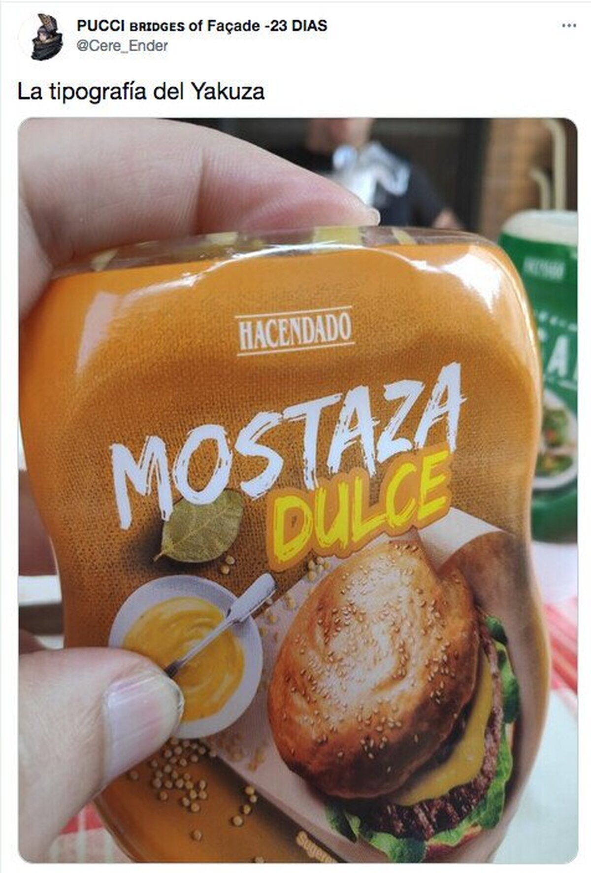La mostaza de la gente dura 