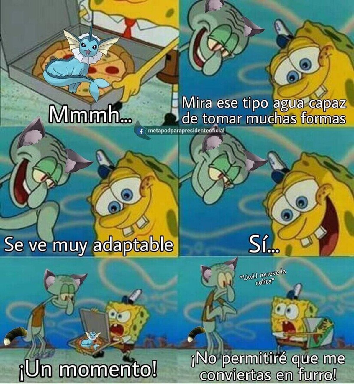 Recuerden los furros son malos