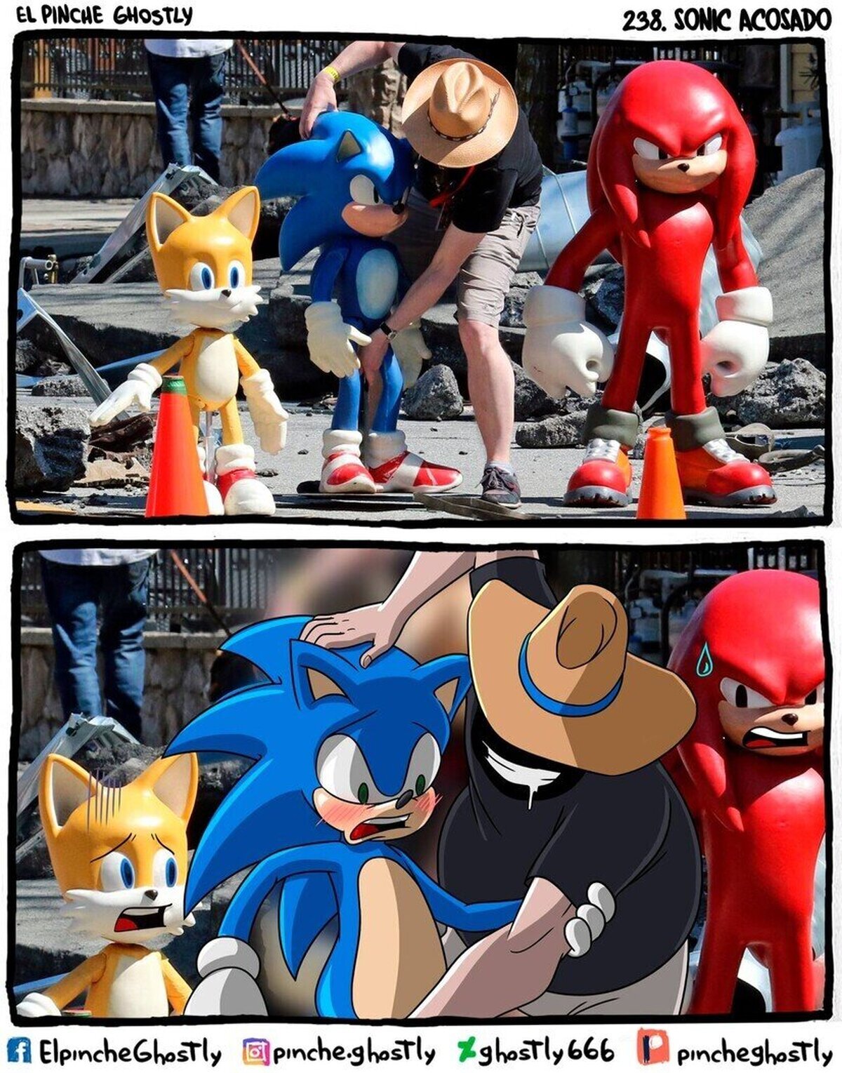 Hay gente muy enferma en internet . Por ElpincheGhostly