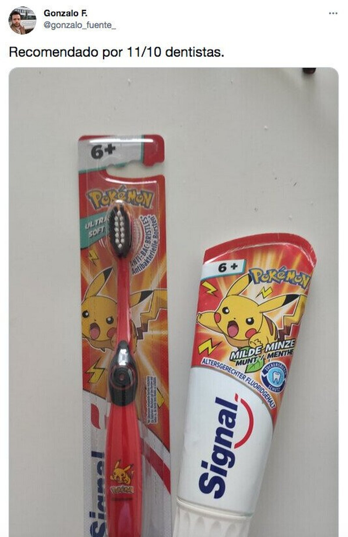 El dentrífico favorito de los dentistas de Kanto