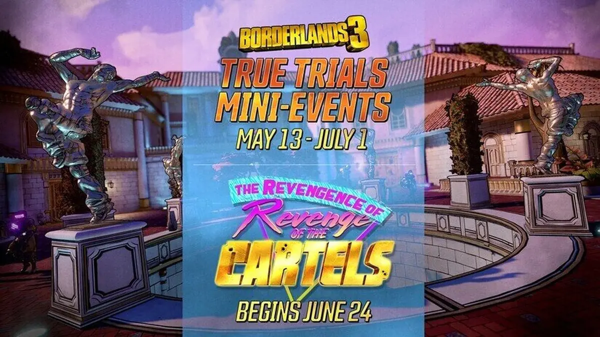 Borderlands 3 | Los minieventos Verdaderas Pruebas llegan hoy y el 24 de junio vuelve Venganza de las Mafias