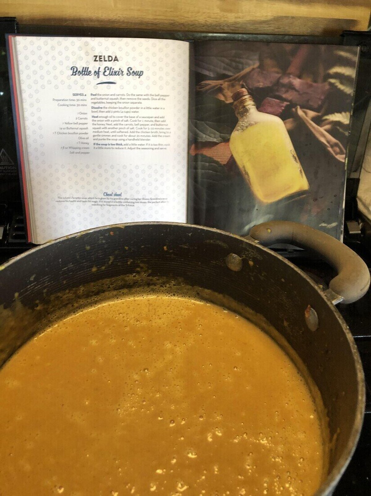 Cocinando recetas inspiradas en The Legend of Zelda