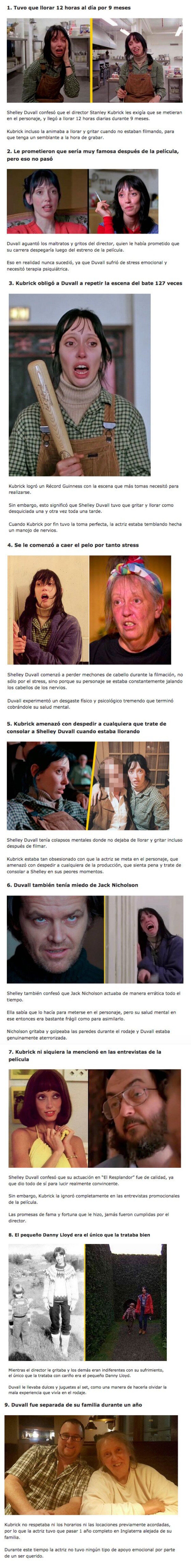 GALERÍA: 9 Maltratos que aguantó Shelley Duvall durante el rodaje de “El Resplandor”