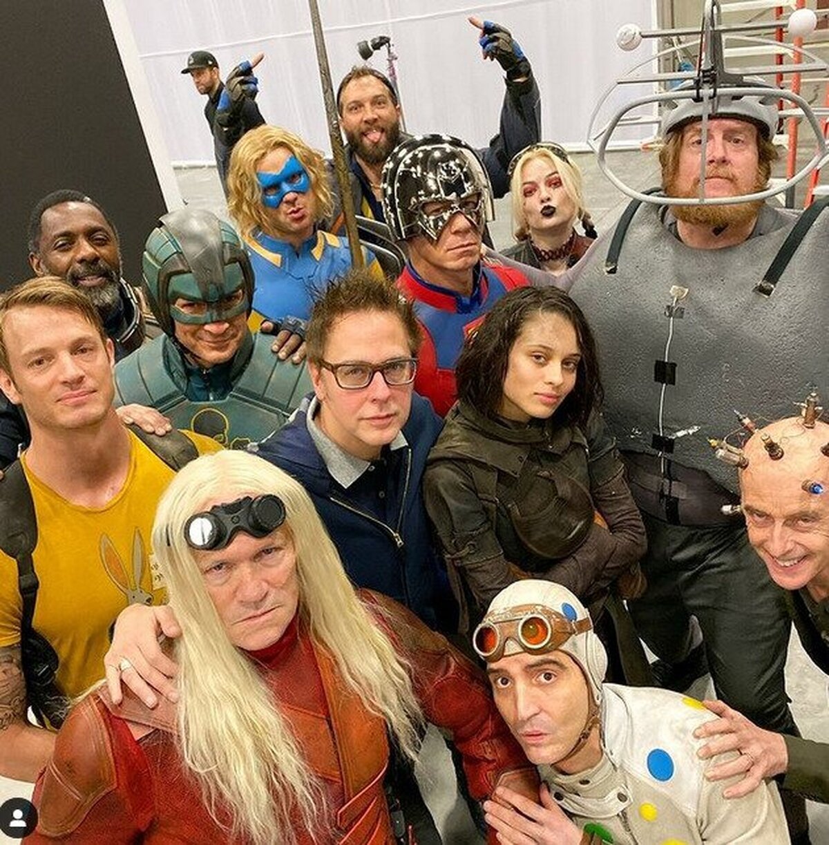 James Gunn y su elenco