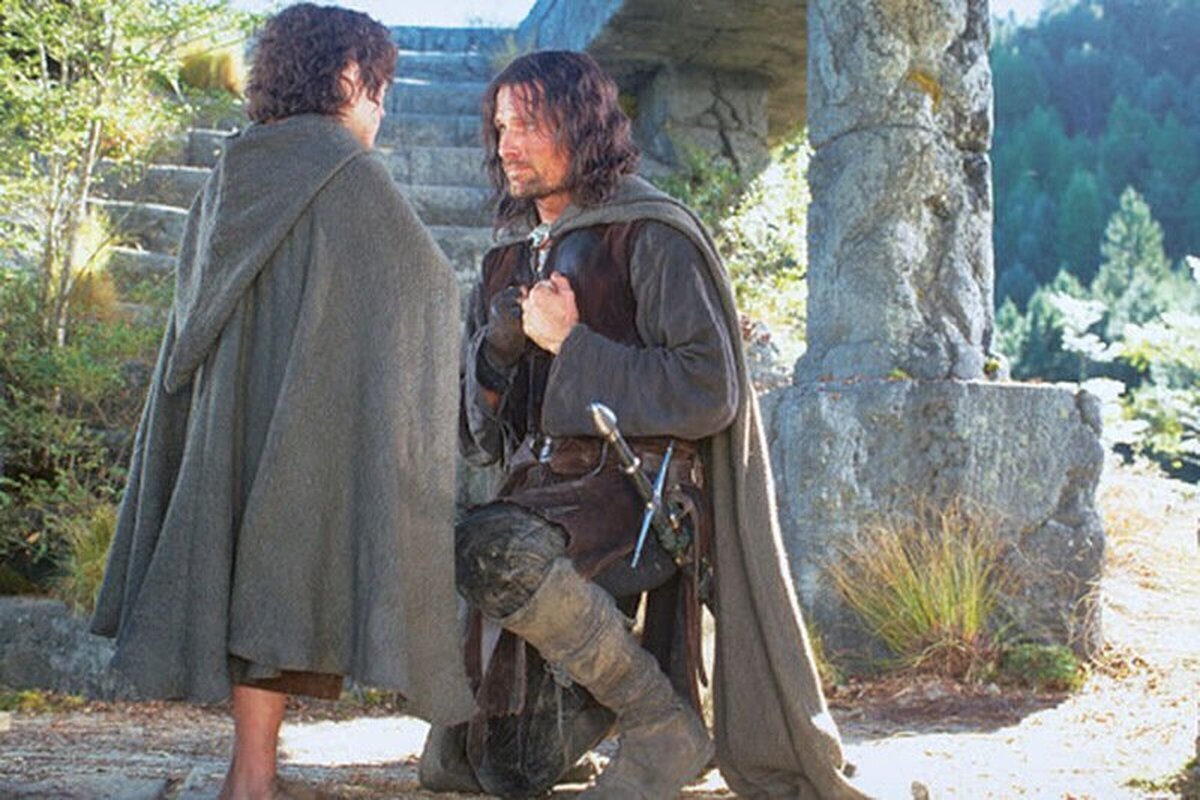 -Cómo te encontraré, Aragorn?-Cuando pases Navarra