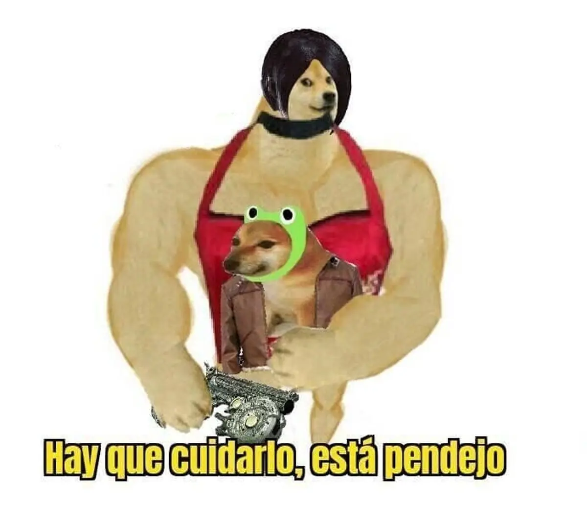Leon tiene un ángel guardián muy protector 