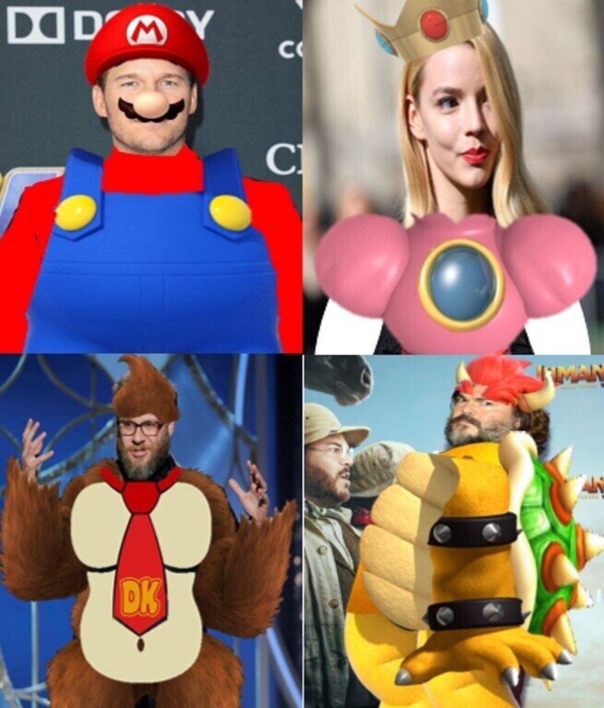 Cuando se confirmaron las voces de la película de Super Mario de Illumination 
